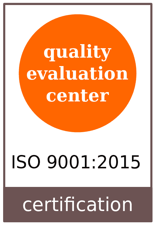 ISO certificate