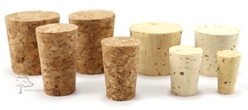Cork stoppers 9 conical corks